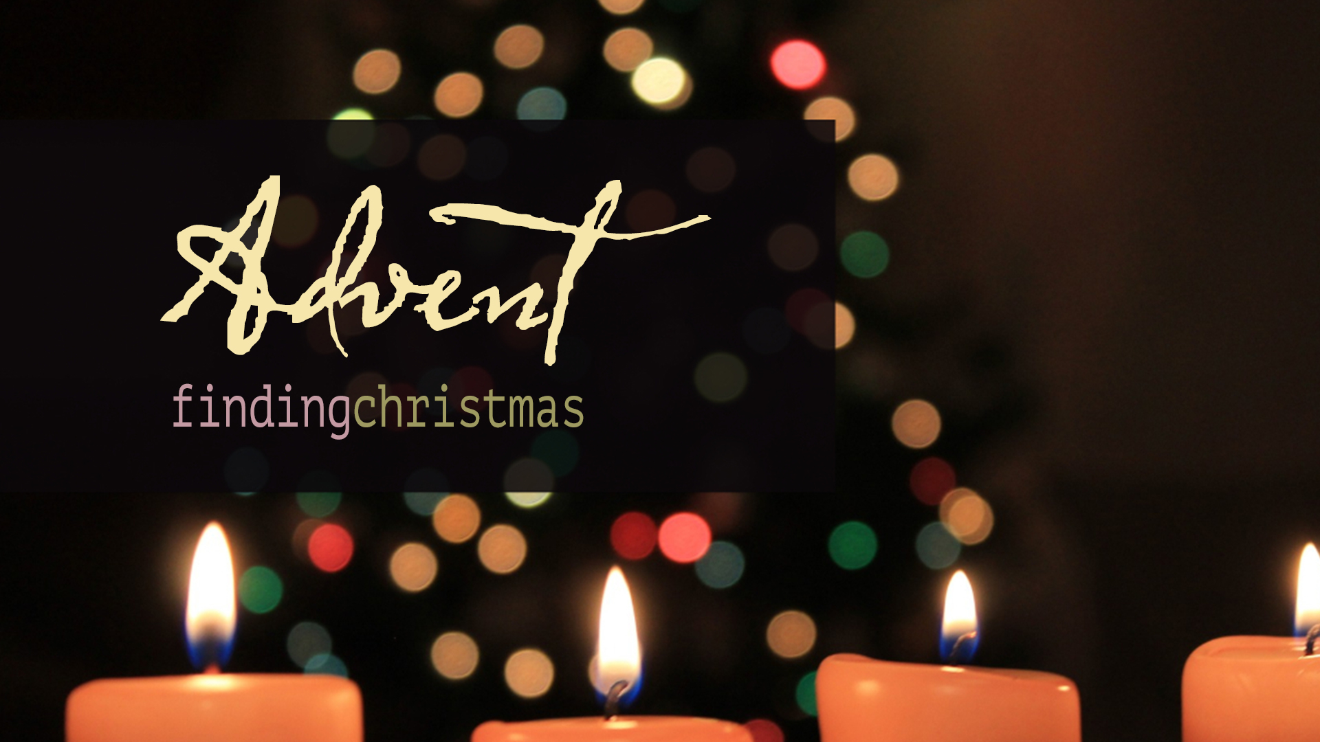 Featured image for “Advent: Finding Christmas”